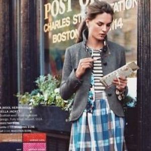 J Crew Bella Grey Blazer